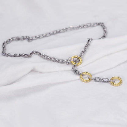 Sorella™ Three Circle Link Necklace