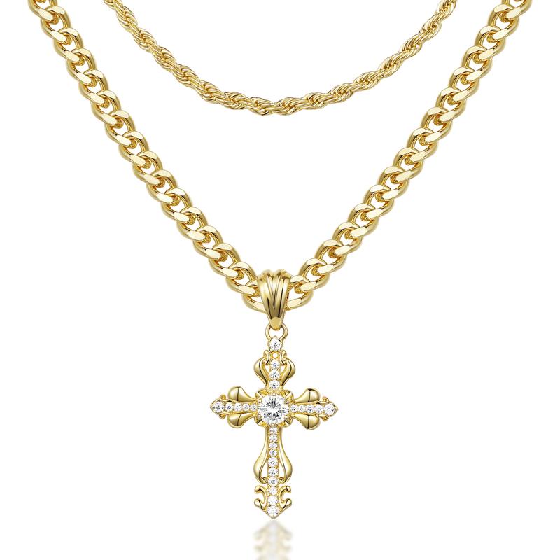 Sorella™ Layered Cross Necklace